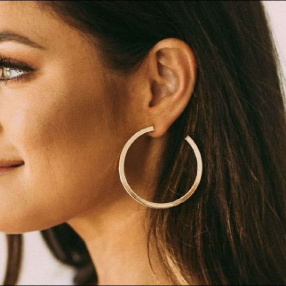 Gold Hoops (Brand New With Tags)